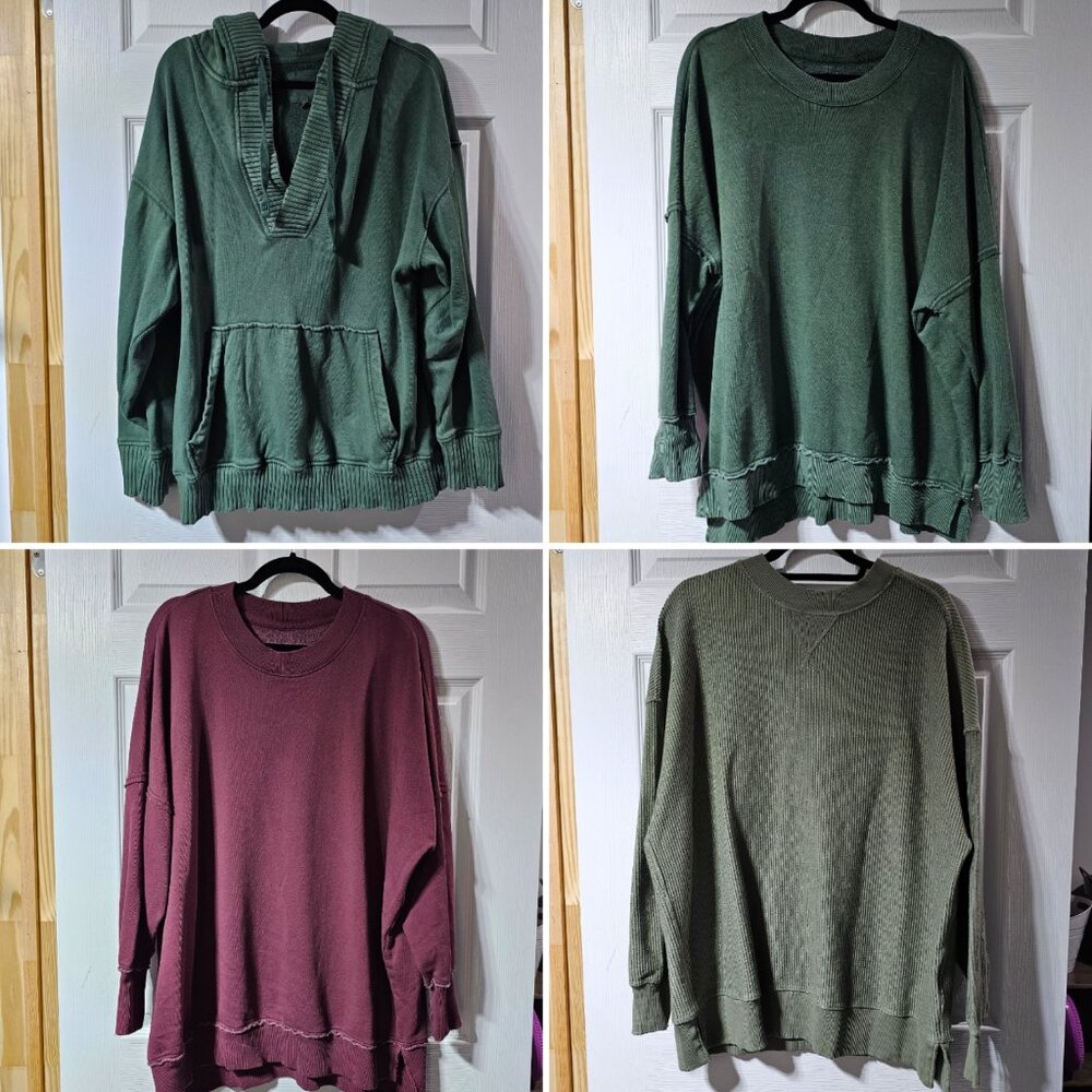 AERIE Oversized Sweater Bundle - Womens Large